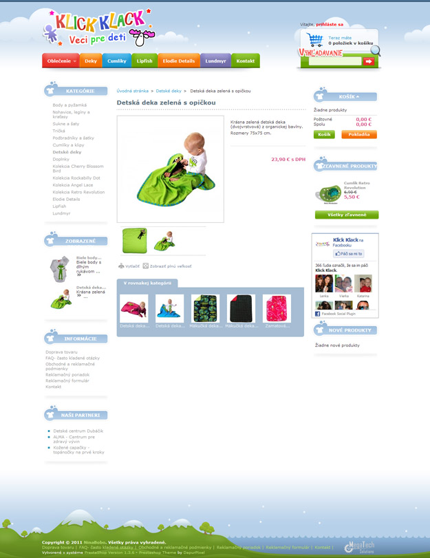 E-Shop – Kleidung und Accessoires für Kinder
